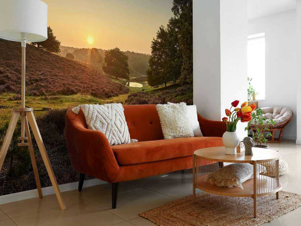 Kałuża na wrzosowisku