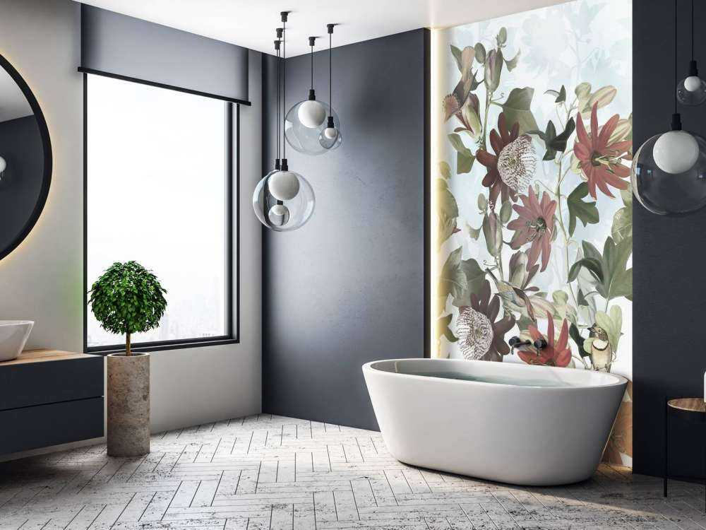 Siedem ptaków w zaczarowanym listowiu - miękki niebieski