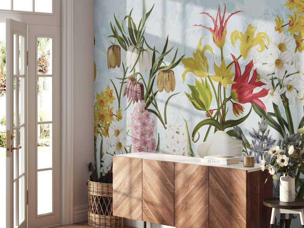 Wiosenne Kwiaty - Delikatna Morska Bryza