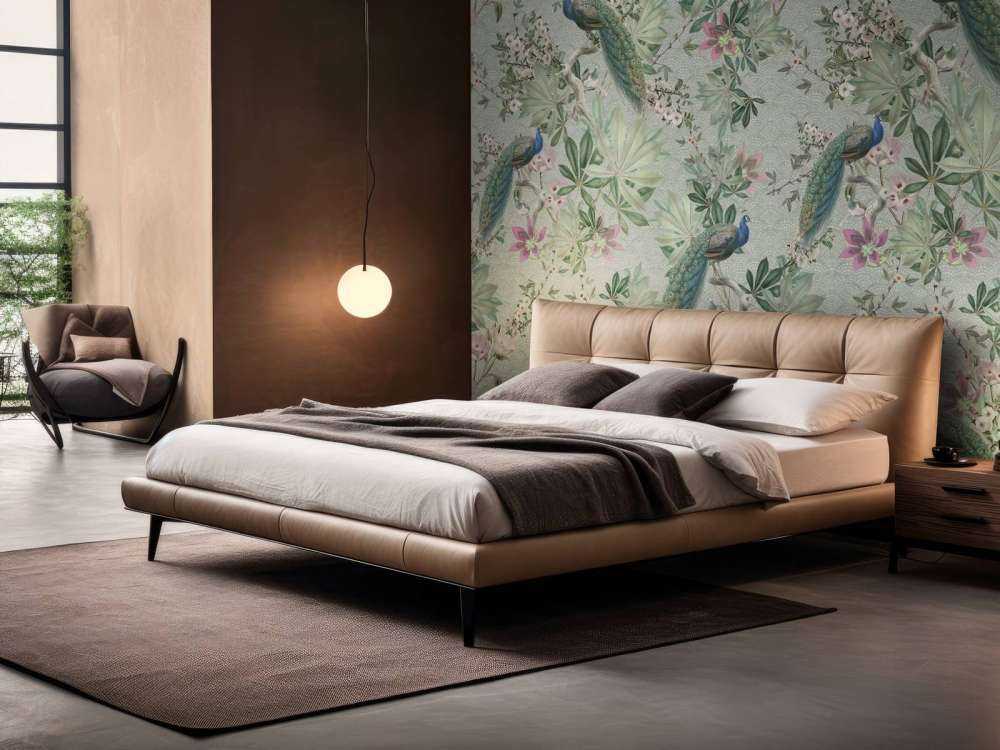 Pawie ogrodowe w stylu vintage - miętowa zieleń