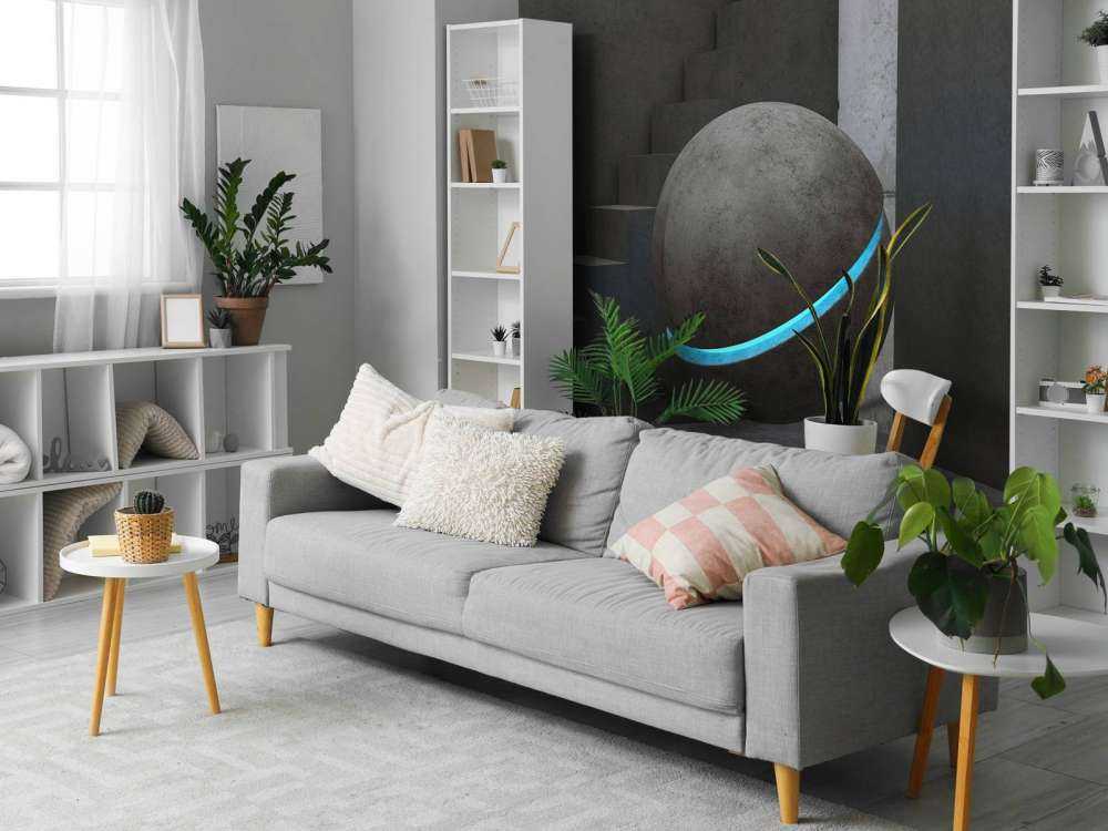 Klatka schodowa z kulą 3D