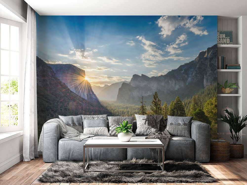 Zachód słońca w Parku Narodowym