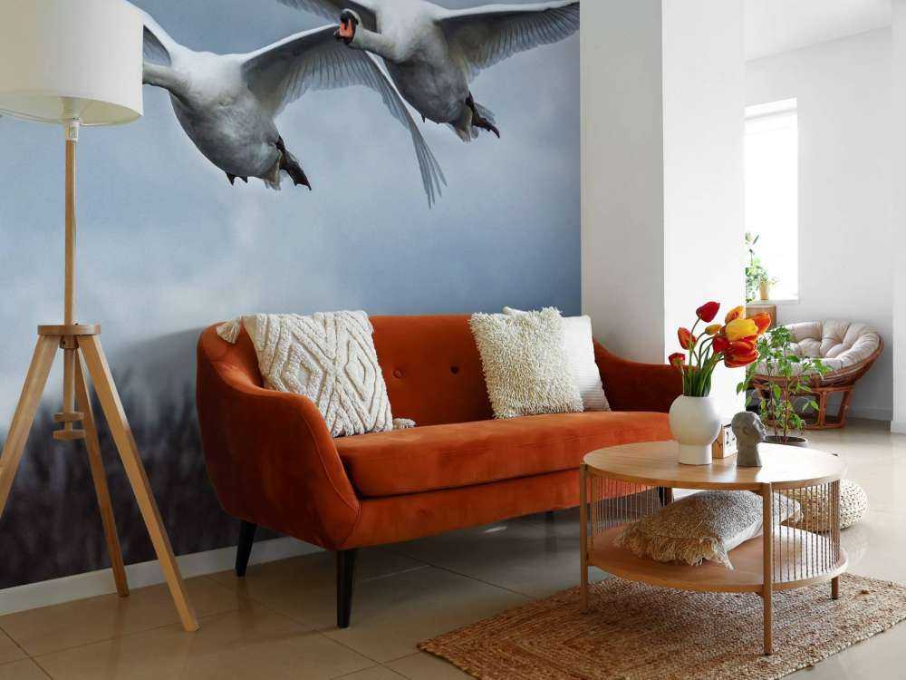 Latające łabędzie