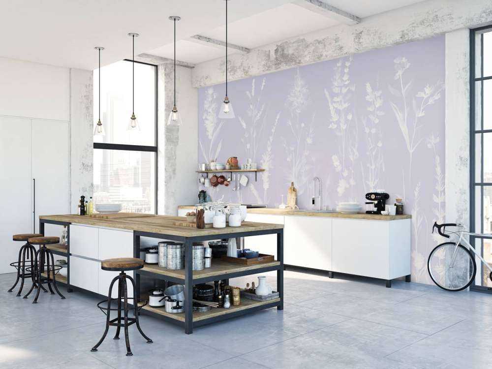 Lawendowa Polana Bezszwowa Lawendowy Fioletowy