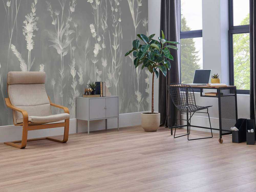 Lawendowa Polana Bezszwowy Srebrnoszary