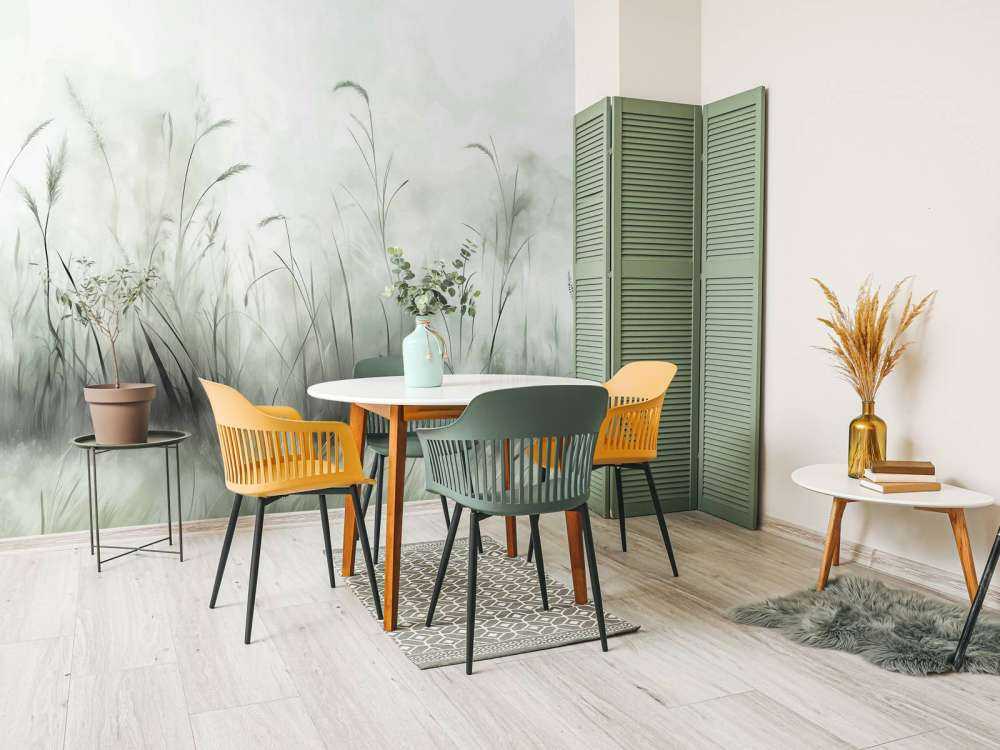 Zielony Szałwia Oddech Natury