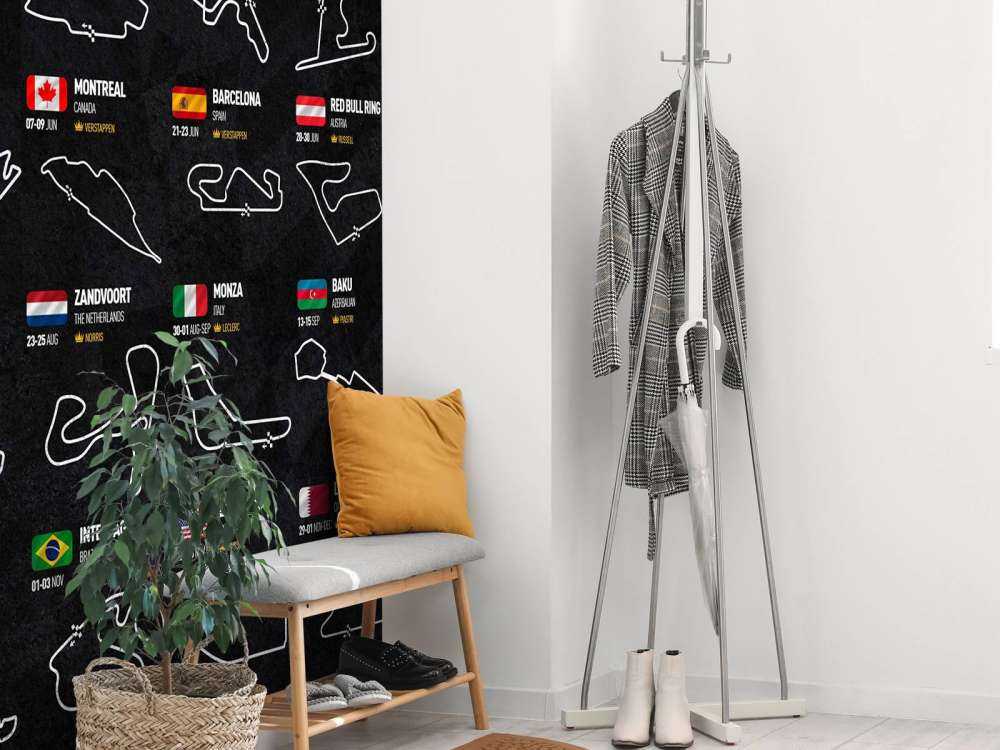 Formuła 1 2024 - Mapa zwycięzców