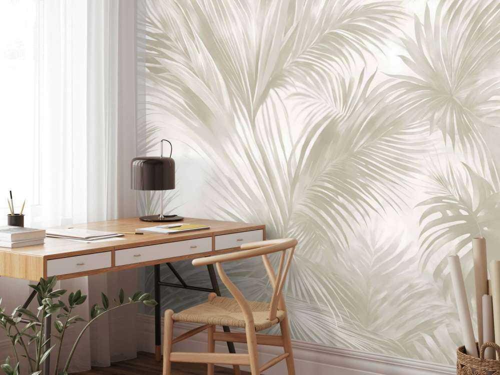 Palm Extravaganza Taupe