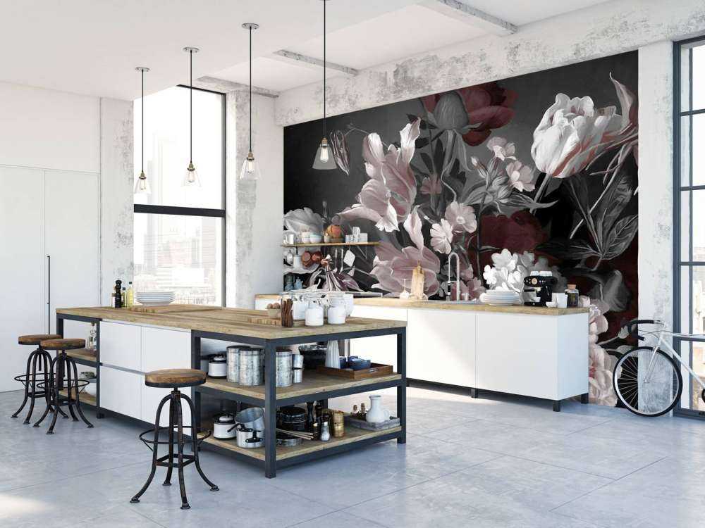 Bukiet z czerwonymi tulipanami