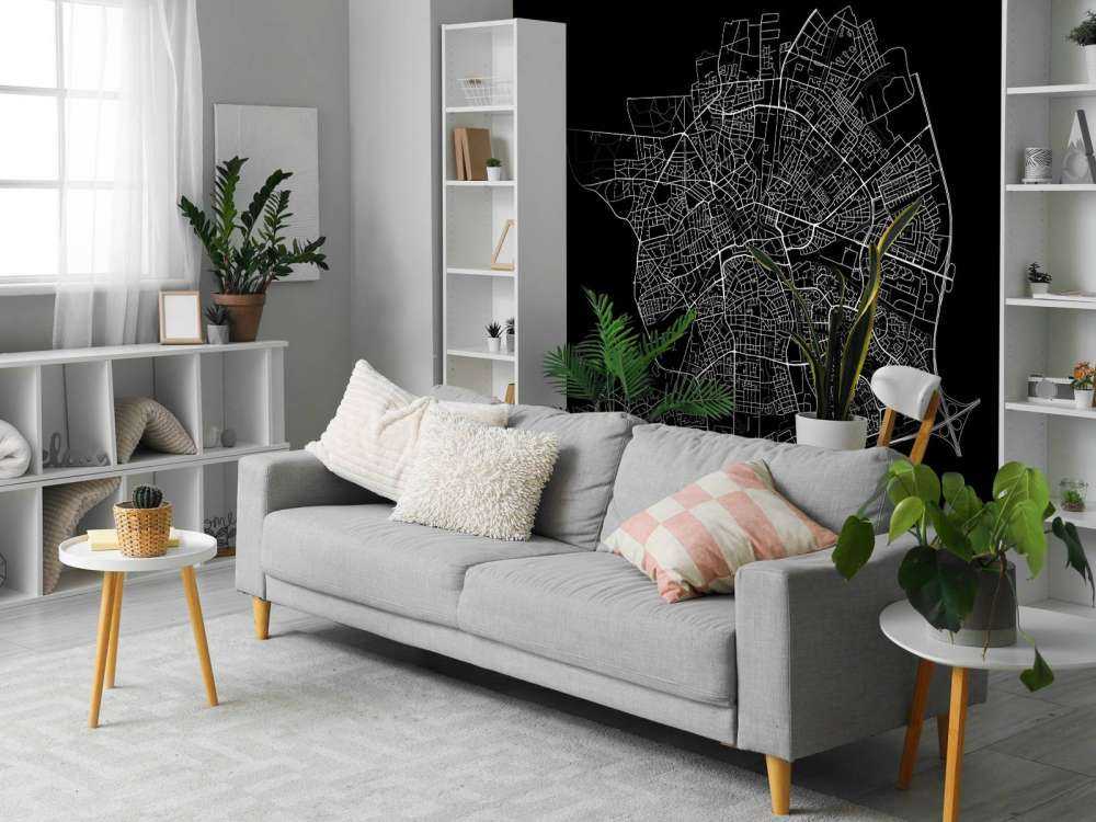 Mapa Apeldoorn, czarna