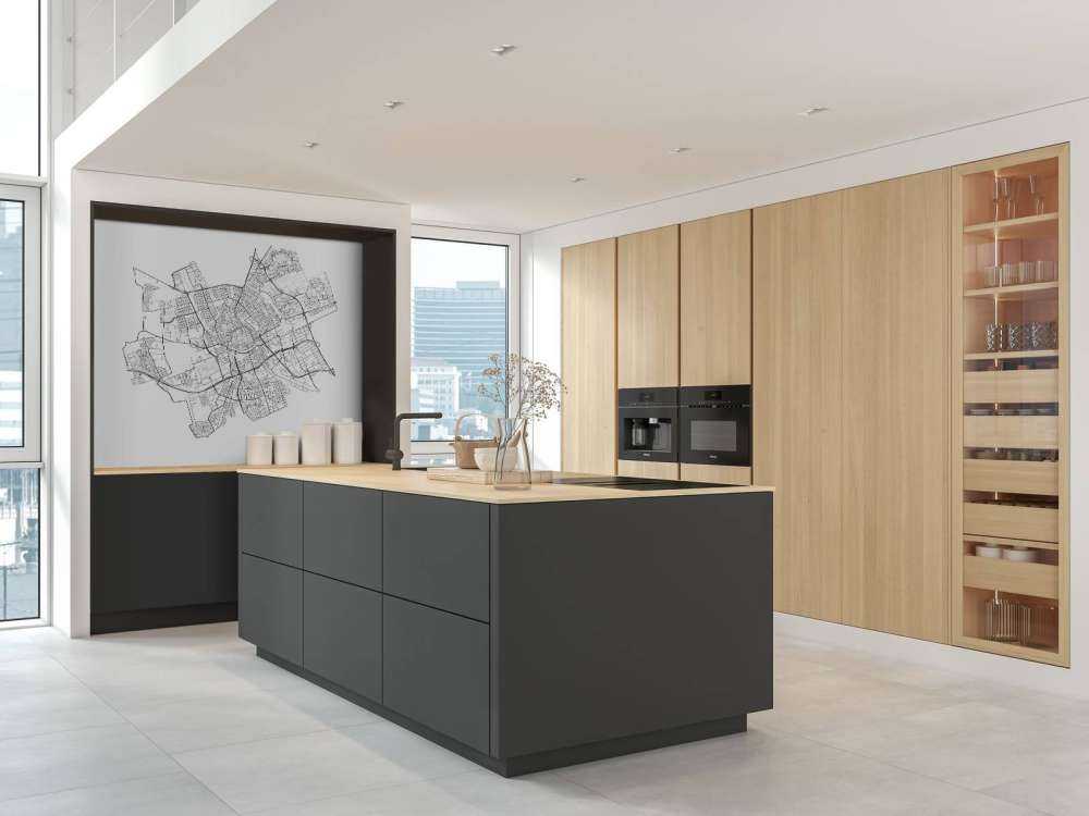 Mapa Groningen, biała