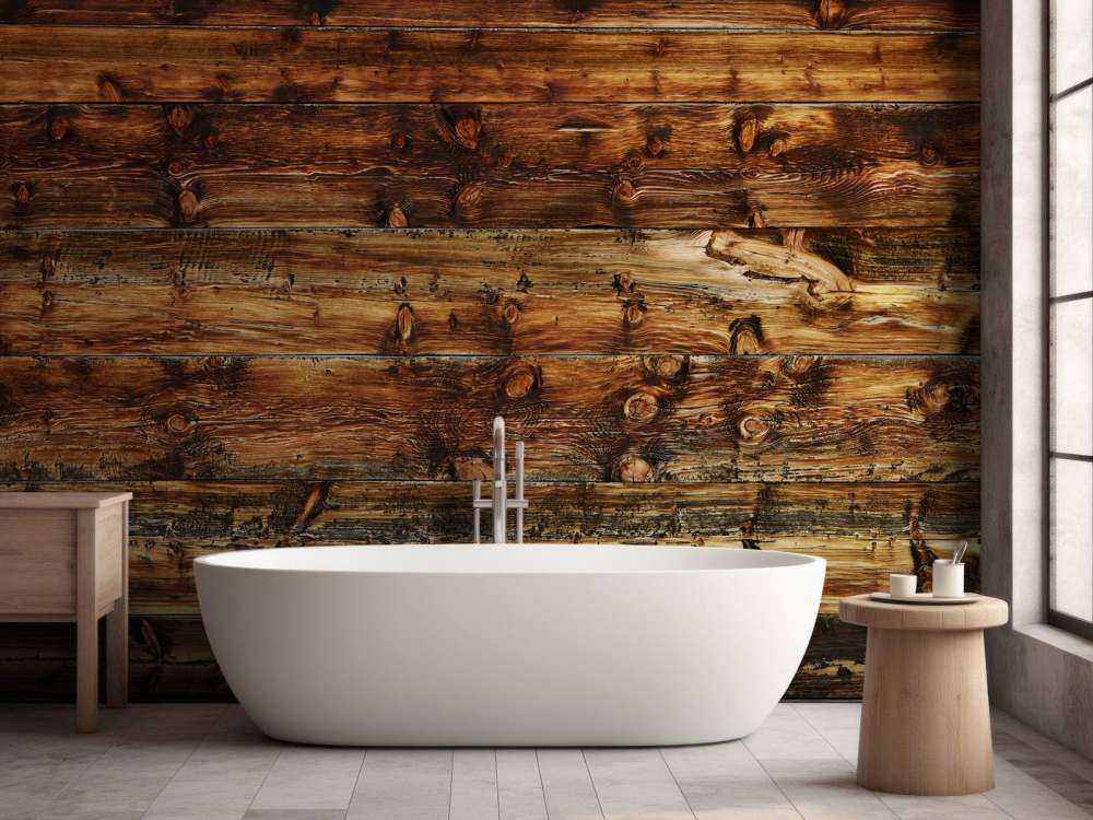 Drewno płomieniowane