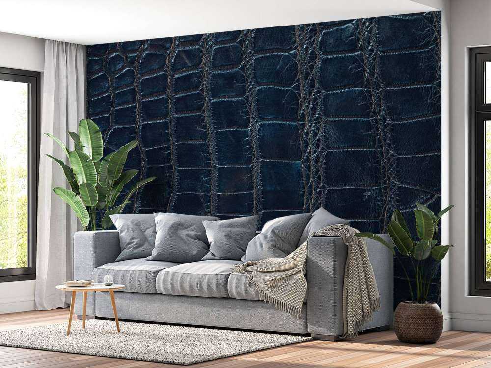 Błyszcząca skóra krokodyla