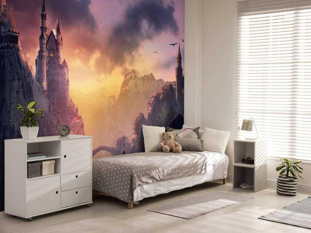 Zamek o zachodzie słońca