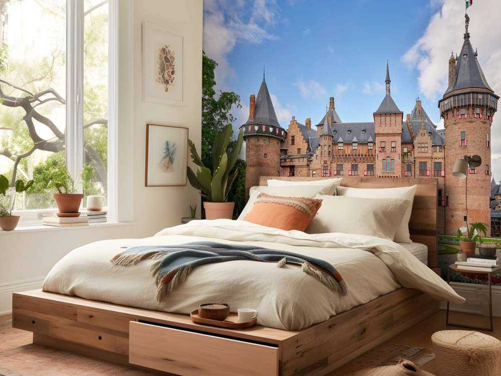 Zamek de Haar od frontu