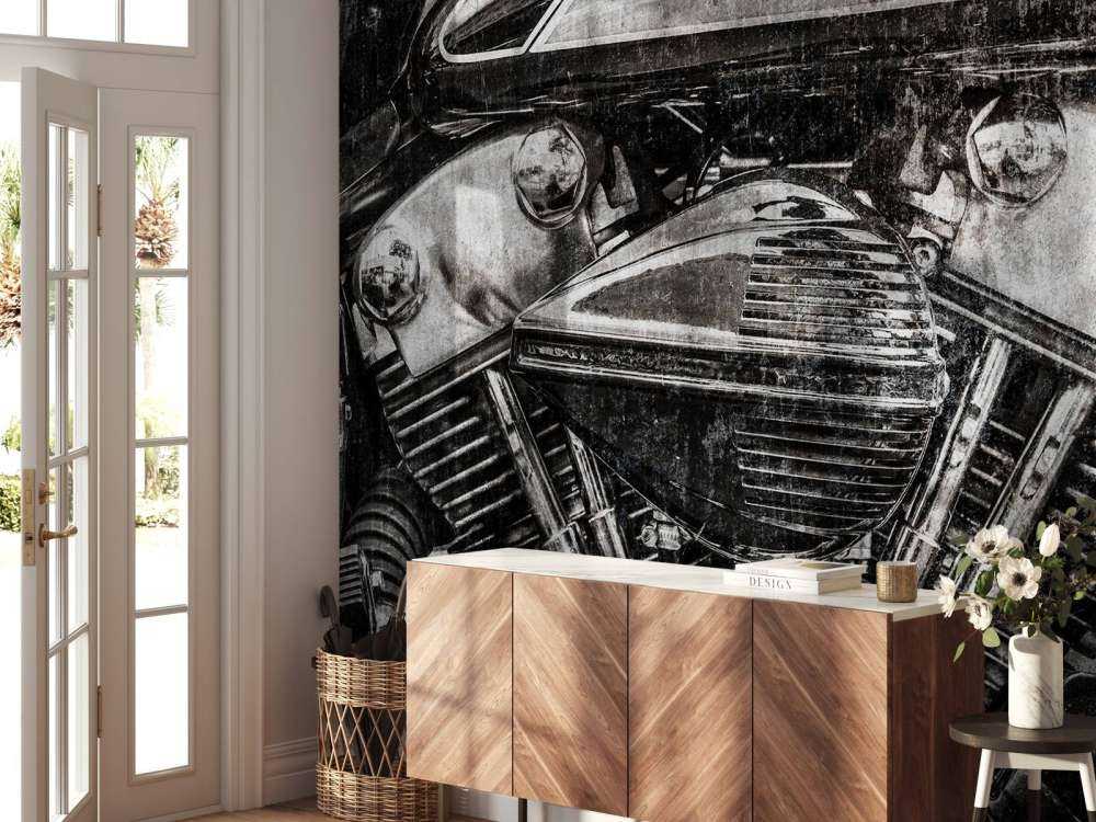 Harley davidson zbliżenie