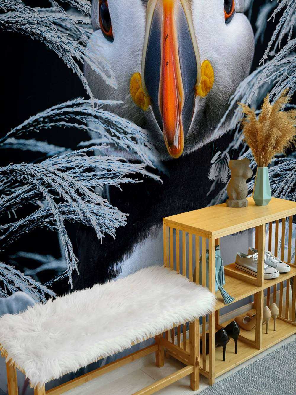 Atlantic Puffins Portrecie