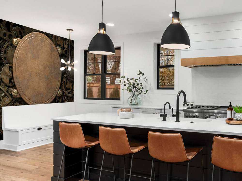 Miedziany mechanizm zegarowy