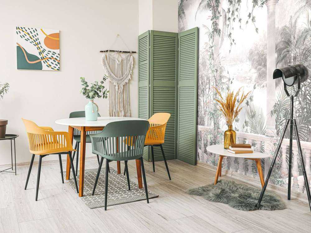 Tropikalne drzewa i liście