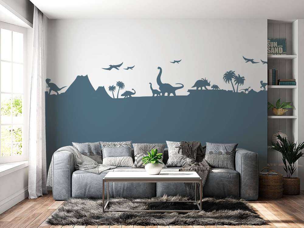 Sylwetki dinozaurów