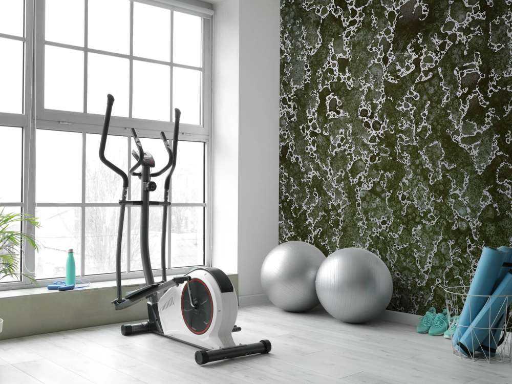 Zielona struktura stalowa