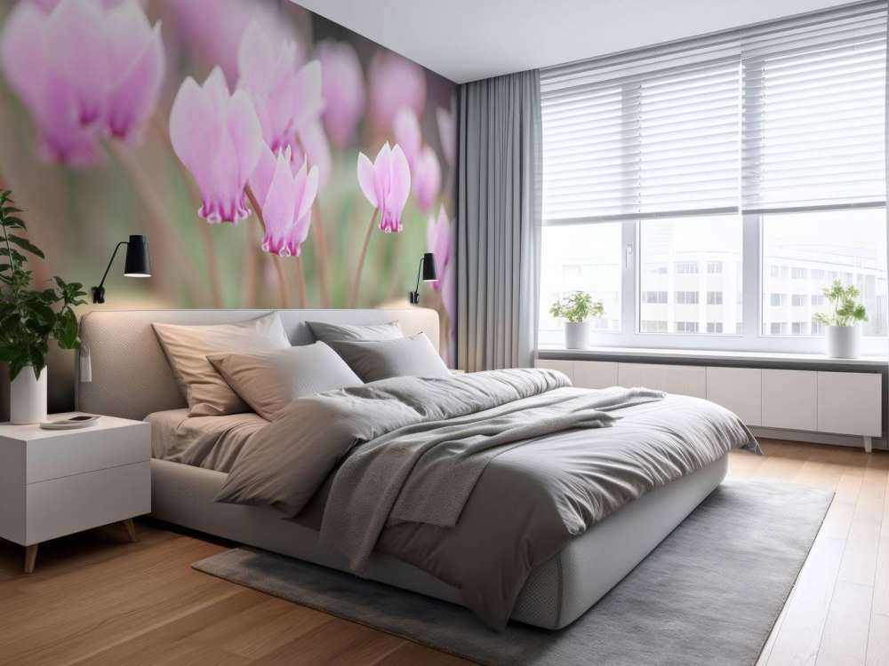 Ładne kwiaty bluszczu