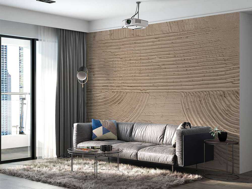 Linie i struktury w kolorze taupe