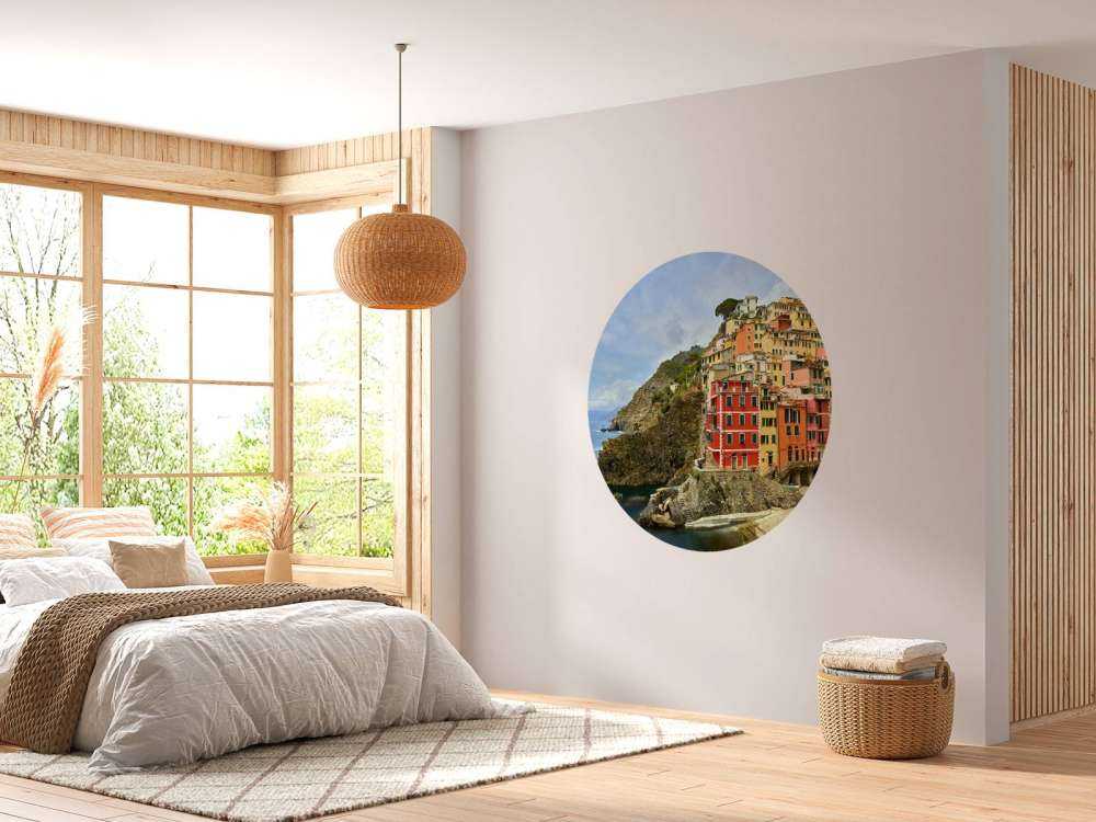 Włoskie domki na wybrzeżu