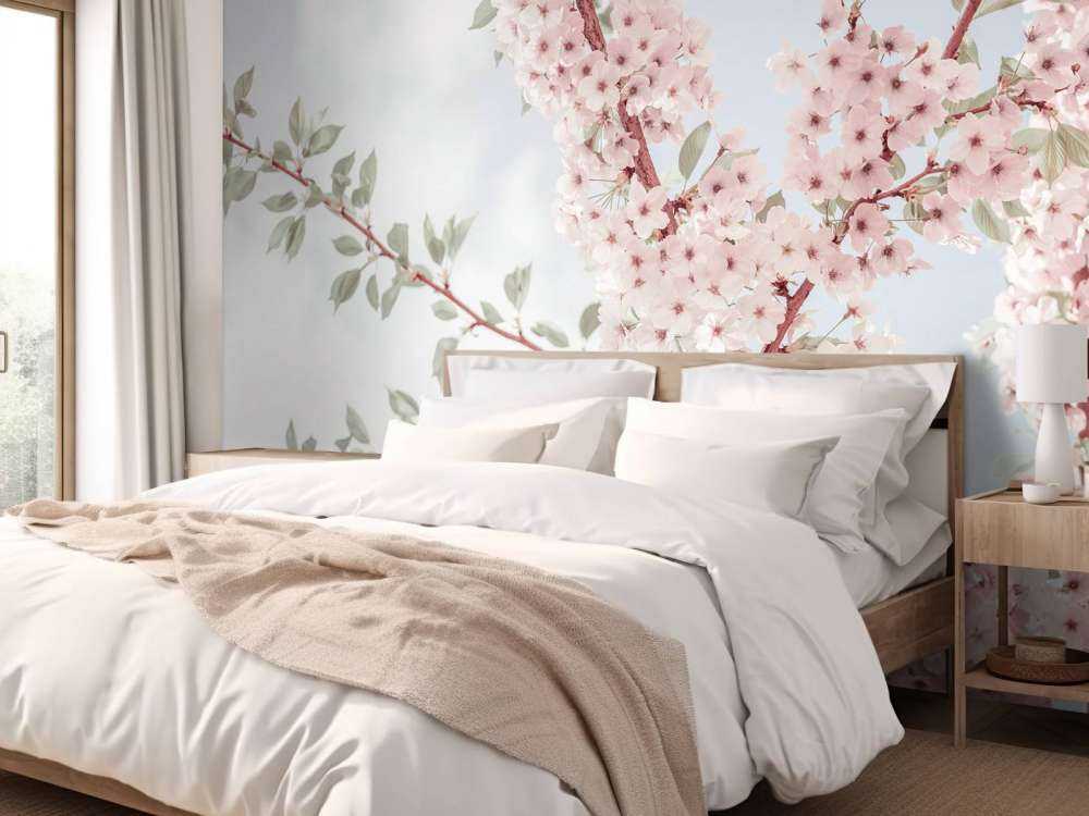 Rozkwitające kwiaty od dołu