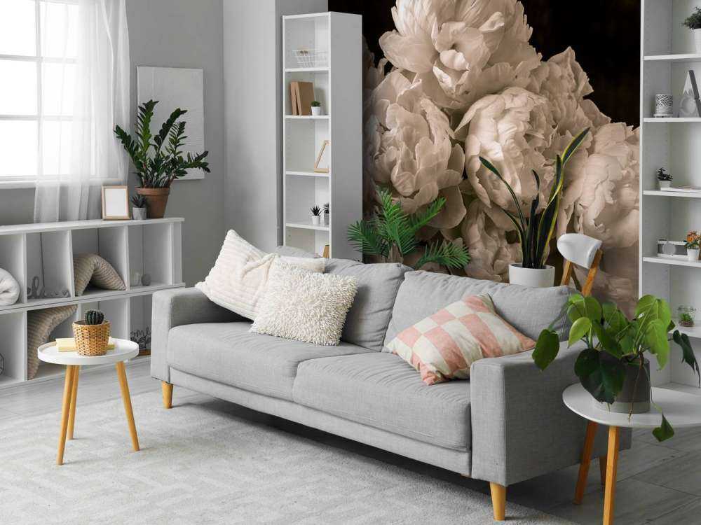 Pęczek piwonii vintage