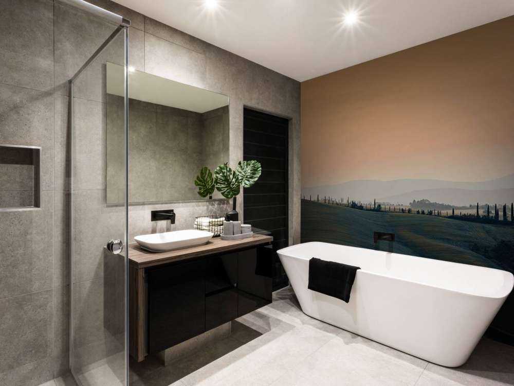 Pomarańczowa poświata nad włoskim krajobrazem