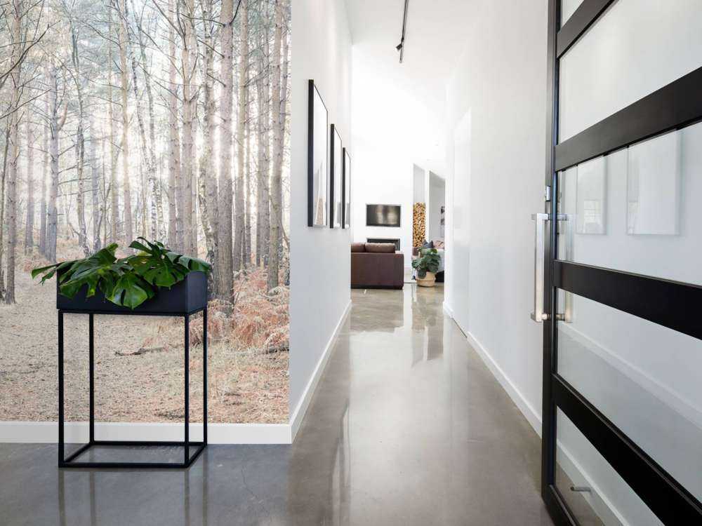 Piaszczysta ścieżka przez las