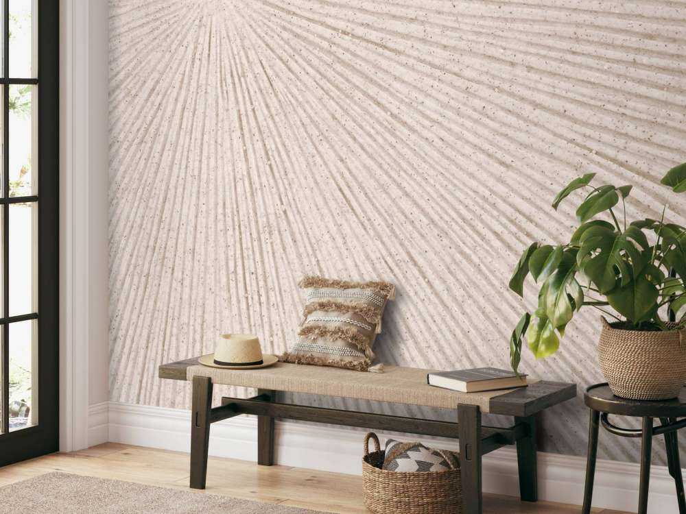 Struktura z liniami słońce len