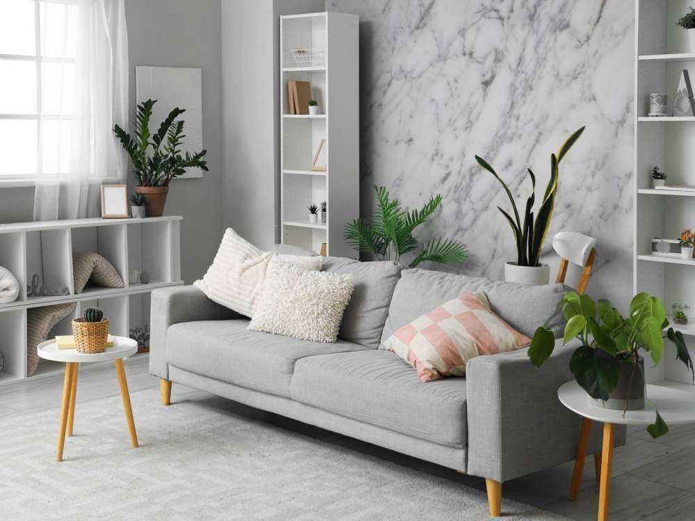 Marmur o jasnej fakturze