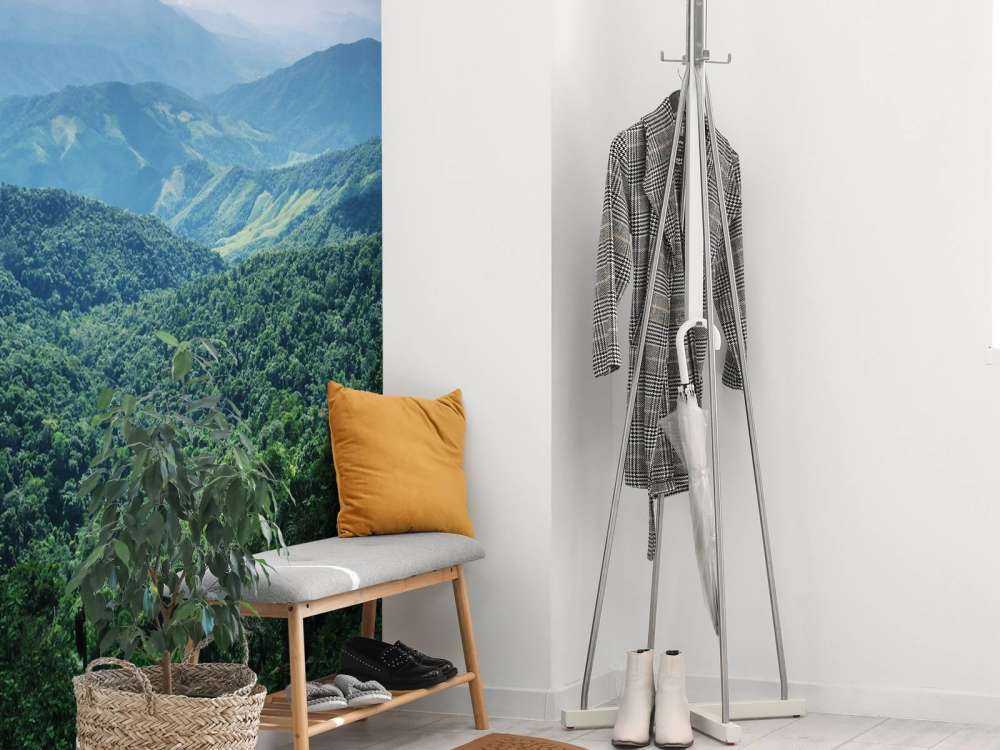 Zielony las tropikalny