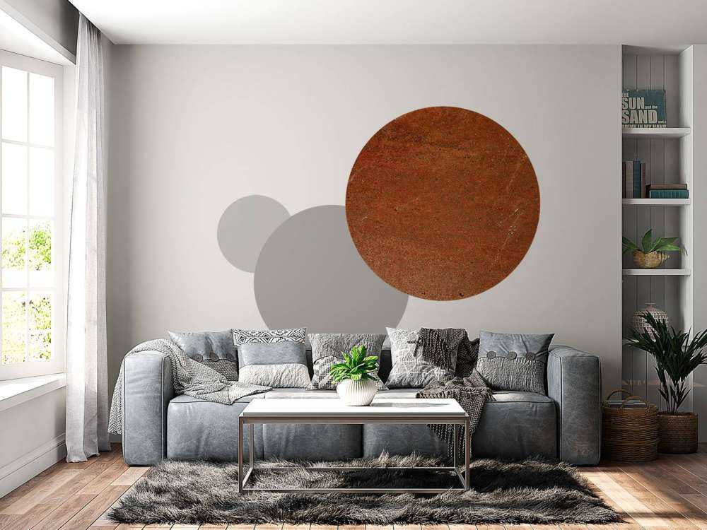 Pomarańczowy marmur