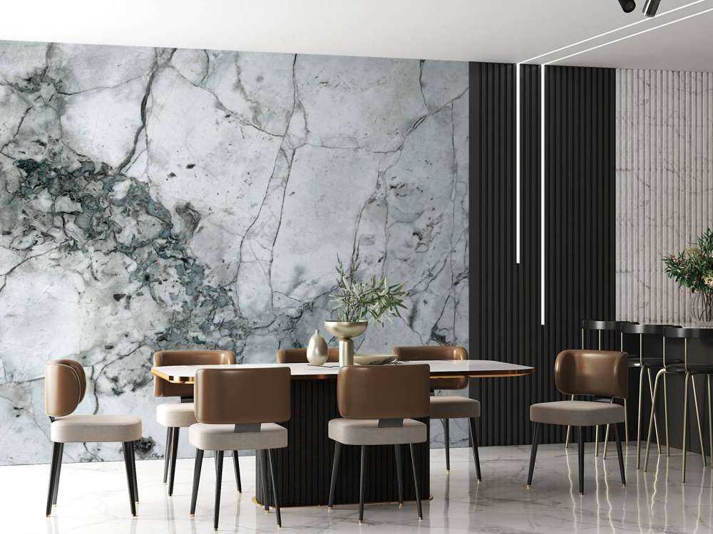 Lekki marmur o delikatnej strukturze