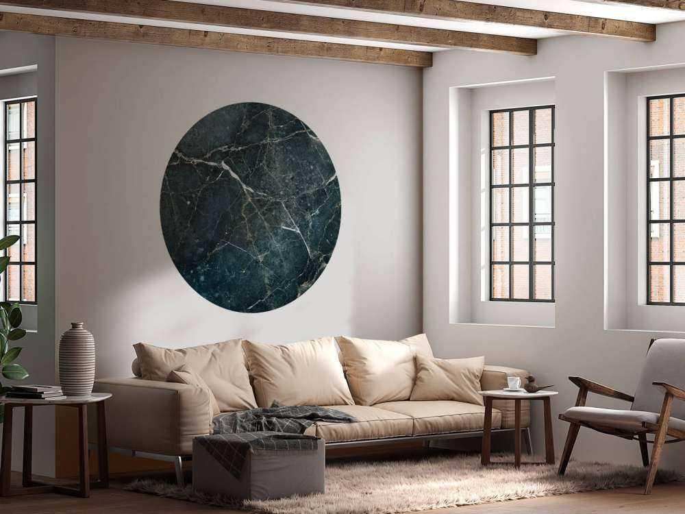 Zielony solidny marmur