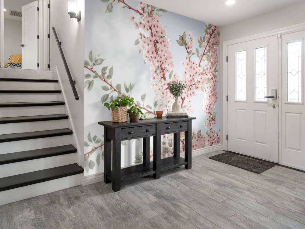 Rozkwitające kwiaty od dołu