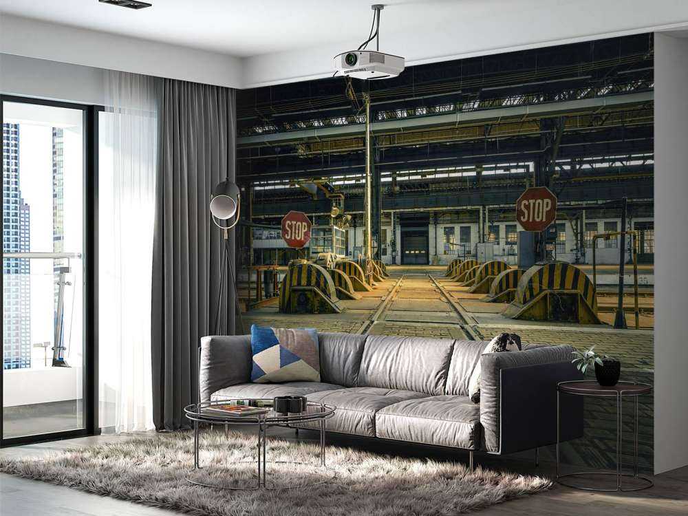 Opuszczona hala przemysłowa