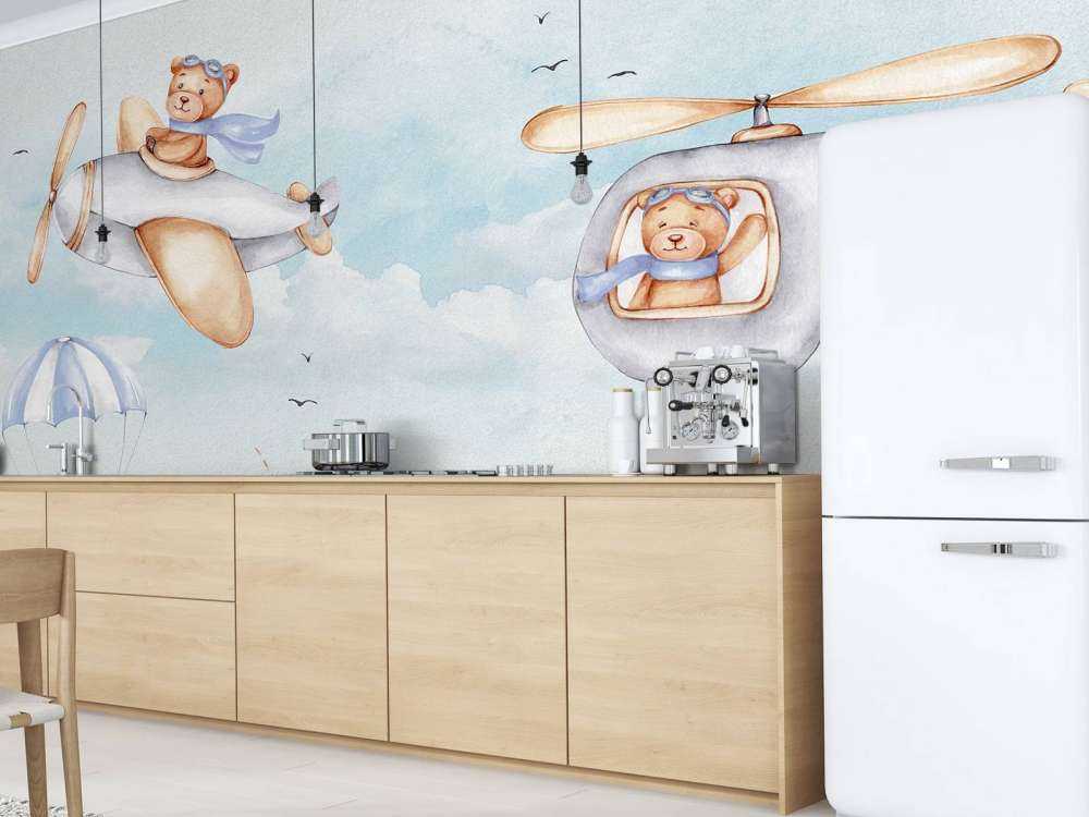 Niedźwiedzie w błękicie nieba