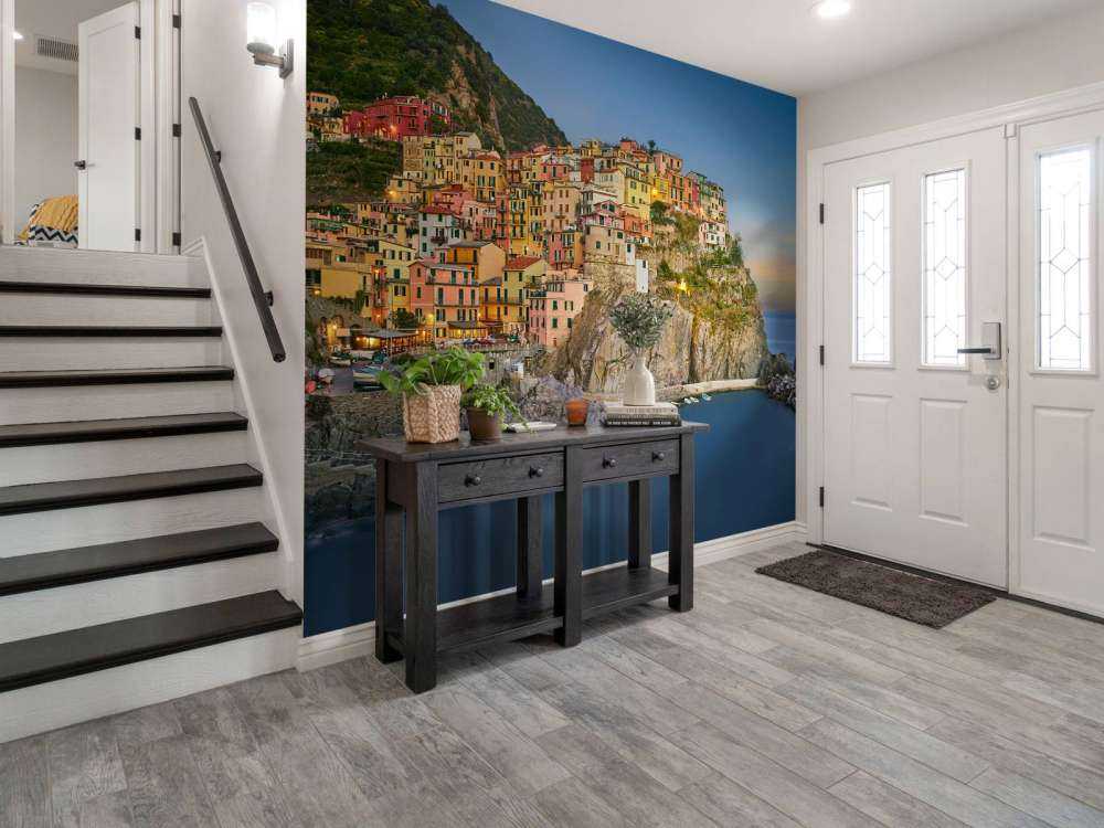 Kolorowe domy we Włoszech