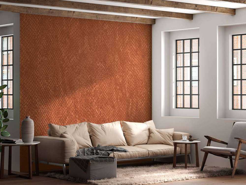 Struktura węża z terakoty