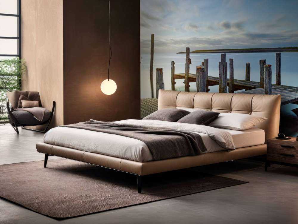 Drewniane molo o wschodzie słońca