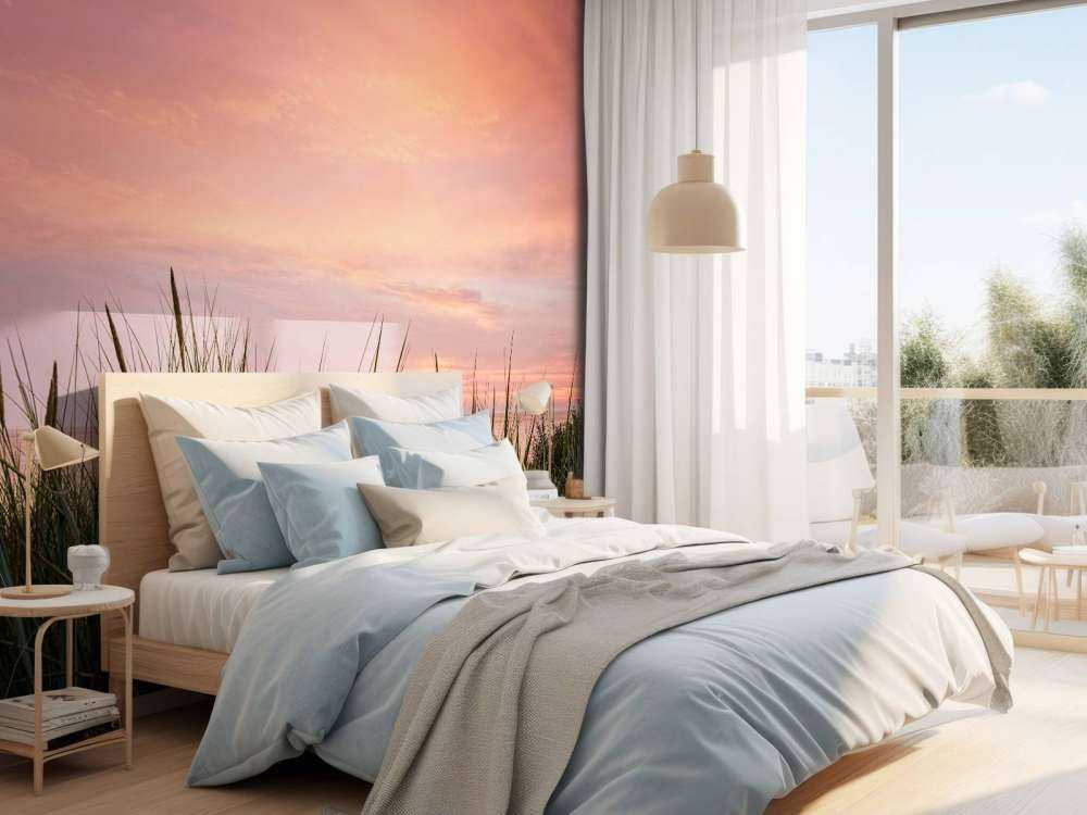 Wschód słońca na morzu