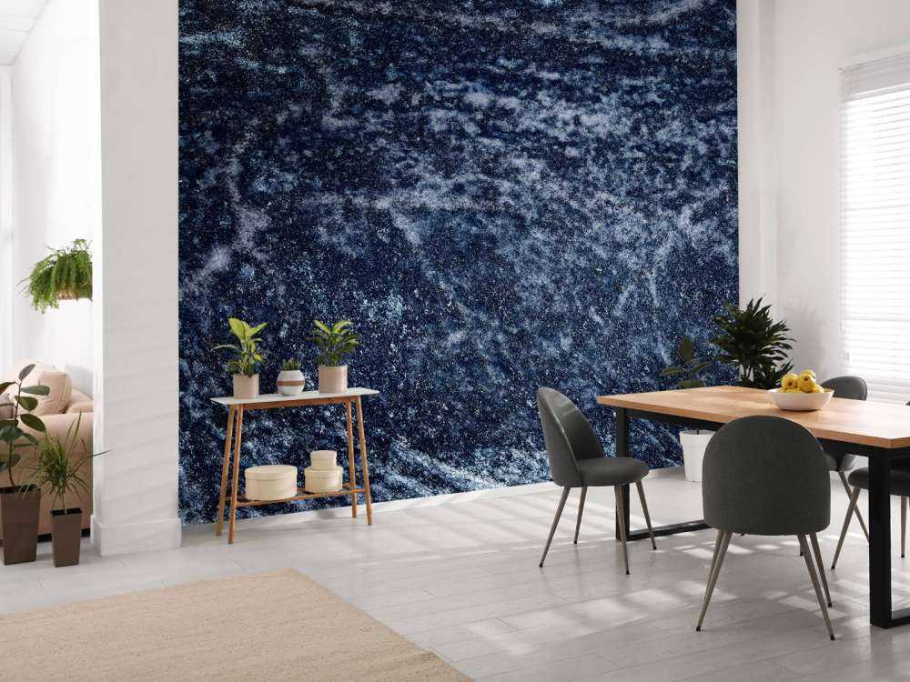 Struktura ciemnoniebieska