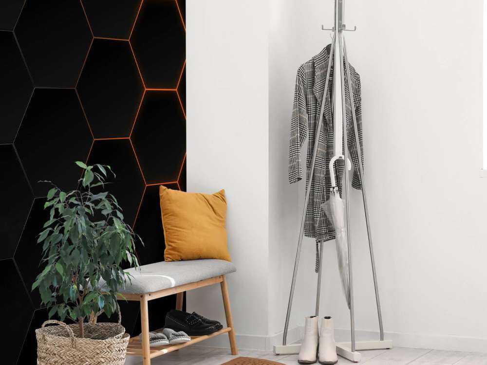 Abstrakcyjne sześciokąty