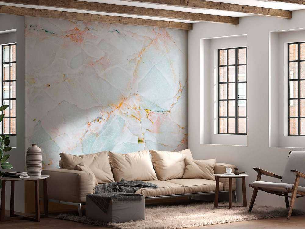 Naturalny niebieski marmur