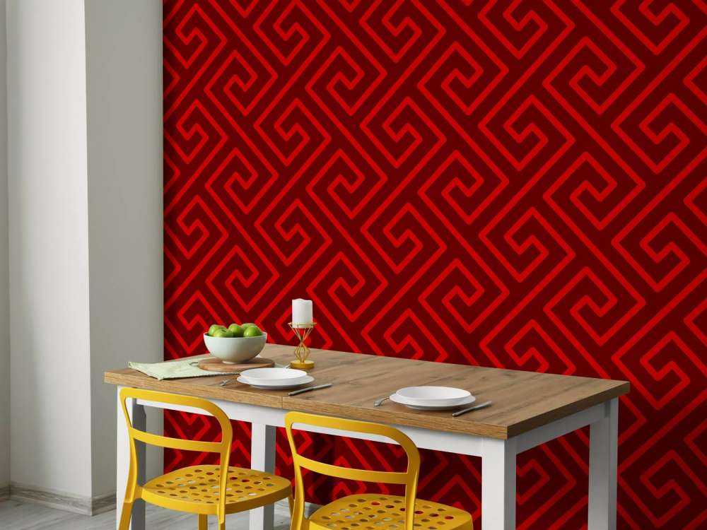 Modny chiński wzór