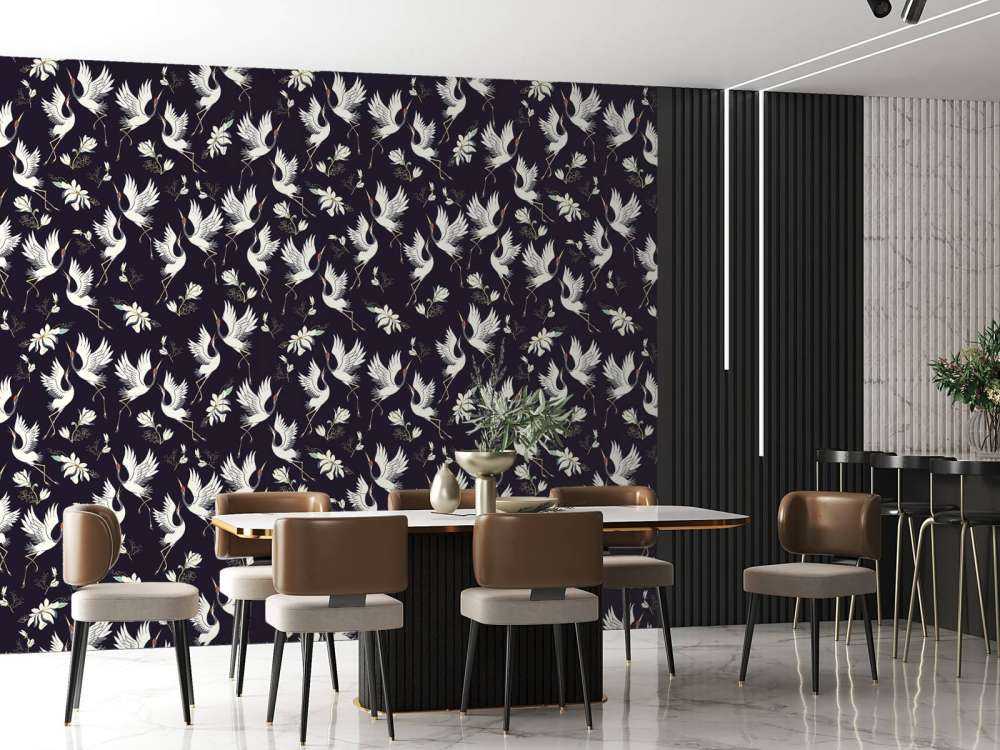 Wzór latającego żurawia